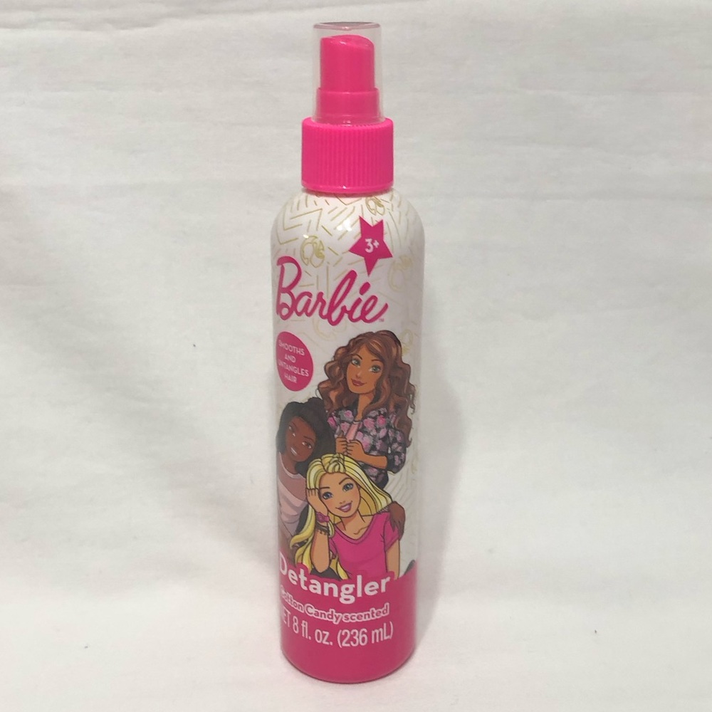 Barbie Hair Detangler Cotton Candy  Scented.8oz . Age 3+